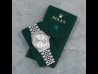 Rolex Datejust 36 Argento Wide Boy Jubilee Silver Lining Dial  Watch  1603